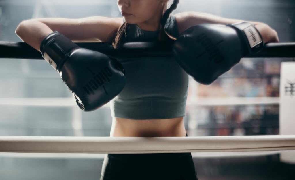 Entrenamiento completo en clases fitboxing
